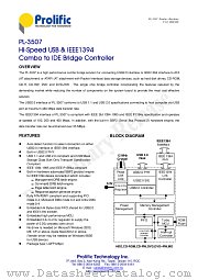 PL-3507 datasheet pdf Prolific