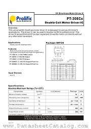 PT-3086C datasheet pdf Prolific