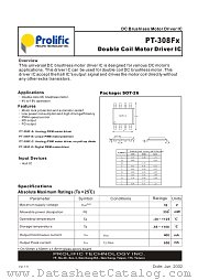 PT-308F-B datasheet pdf Prolific