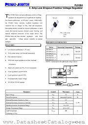 PJ1084CM-2.5 datasheet pdf PROMAX-JOHNTON