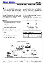 PJ3842BCS datasheet pdf PROMAX-JOHNTON