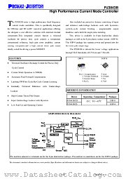 PJ3843BCD datasheet pdf PROMAX-JOHNTON