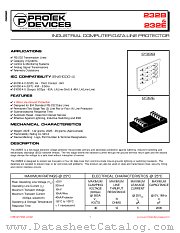 422E datasheet pdf Protek Devices