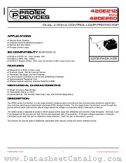 420E260 datasheet pdf Protek Devices