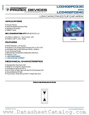LC0402FC12C datasheet pdf Protek Devices