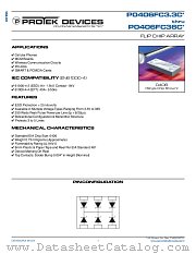 P0406FC24C datasheet pdf Protek Devices