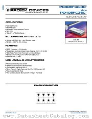 P0408FC15C datasheet pdf Protek Devices