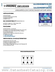 ULC0406FC05C datasheet pdf Protek Devices