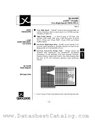 QL16X24B-0CF160C datasheet pdf QuickLogic