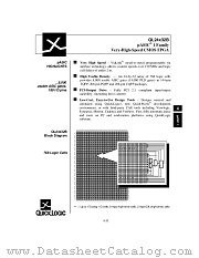 QL24X32B-0CF208C datasheet pdf QuickLogic