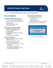 QL6250-7PT280M datasheet pdf QuickLogic