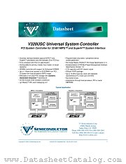 V320USC-75REVB1 datasheet pdf QuickLogic