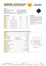 ROM-1824S datasheet pdf Recom International Power