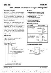 RT9168_A-30CSH datasheet pdf RichTek