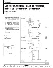 DTC144EKA datasheet pdf ROHM