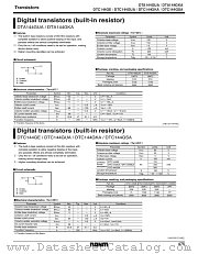 DTC144GE datasheet pdf ROHM