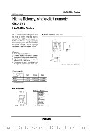 LA-501DD datasheet pdf ROHM