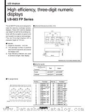 LB-603MP datasheet pdf ROHM