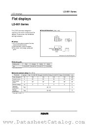 LD-001MG datasheet pdf ROHM