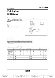 LD-101YY datasheet pdf ROHM