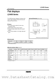 LD-603VR datasheet pdf ROHM