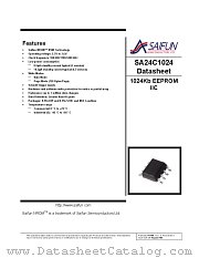 SA24C1024LZEMFF datasheet pdf Saifun Semiconductors