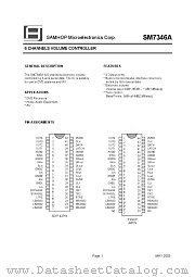 SM7346A datasheet pdf SamHop Microelectronics Corp.