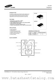 KA567D datasheet pdf Samsung Electronic