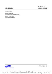 KM416S4030CT-GL datasheet pdf Samsung Electronic