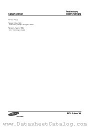 KM44S16030CT-G_FL datasheet pdf Samsung Electronic
