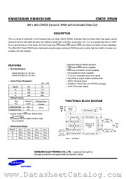 KM48C8104BK-45 datasheet pdf Samsung Electronic