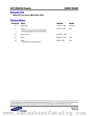 KM684000ALGI-7 datasheet pdf Samsung Electronic