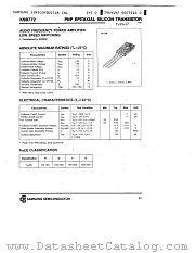 KSB794 datasheet pdf Samsung Electronic