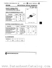 KSC1983 datasheet pdf Samsung Electronic