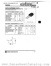 KSD5004 datasheet pdf Samsung Electronic