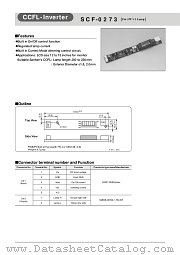 SCF-0273 datasheet pdf Sanken