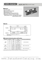 SCF-0275 datasheet pdf Sanken