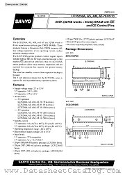 LC35256AS-85 datasheet pdf SANYO