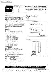 LC361000ATLL-10X datasheet pdf SANYO
