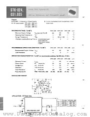 STK-035 datasheet pdf SANYO