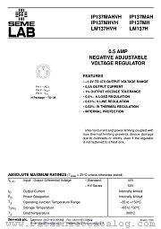 LM137H-BSS2 datasheet pdf SemeLAB