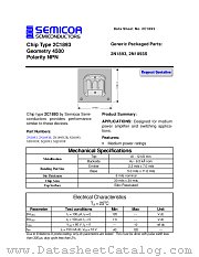 SD1893 datasheet pdf Semicoa Semiconductor