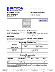 SD4261 datasheet pdf Semicoa Semiconductor