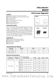 S1117-2.85 datasheet pdf SemiWell Semiconductor