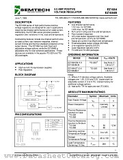 EZ1084CT-1.5 datasheet pdf Semtech