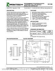 SC1166-2.5CSW.TR datasheet pdf Semtech
