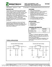 SC1563ISK-3.1TR datasheet pdf Semtech