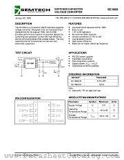 SC1660CSTR datasheet pdf Semtech