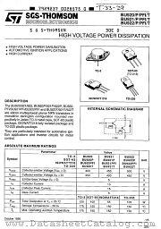 BU920P datasheet pdf SGS Thomson Microelectronics