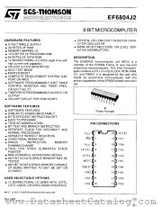 EF6804J2P datasheet pdf SGS Thomson Microelectronics